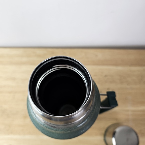 Vintage Stanley Green 1.1 Qt Thermos Vacuum Bottle Jug Classic Outdoor Camping - Picture 3 of 7